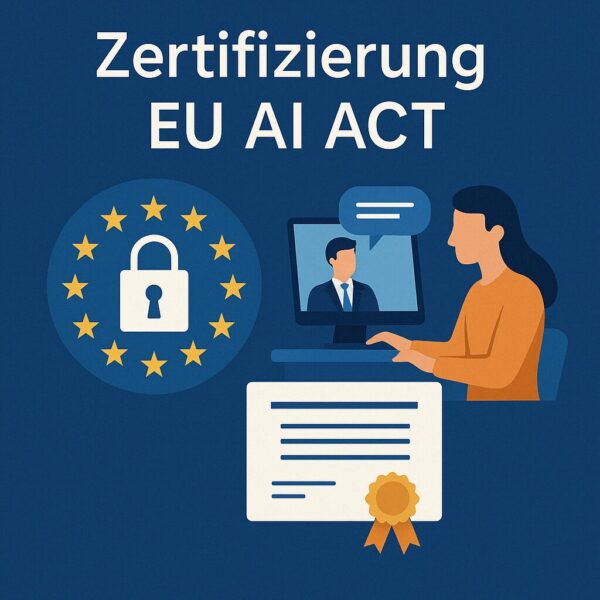 EU AI Act Zertifikat Symbolbild